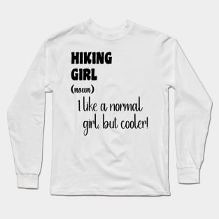 Hiking Girl Long Sleeve T-Shirt